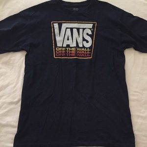 VANS men's navy tee shirts /Size M